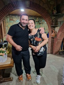 Georgisches Winzerpaar 