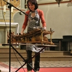 Neunkirchen Seelscheider Gospelnacht 2013 Kwa moyo, Ate Damm spielt auf dem Balafon