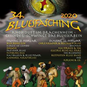 offizielles Bluesfaschingplakat