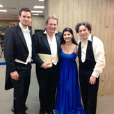 With Maestro Gustavo Dudamel, Susana Gaspar and Robert Murray