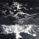 The waning moon (©2022 Horst Zeitler, Berlin)