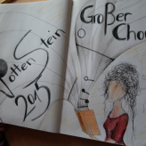 Gästebuch-Eintrag des Großen Chores (Foto: Nele Tröger)