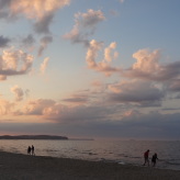 Abendhimmel über Zopot