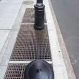 U-Bahn-Luftschacht in der Wall Street