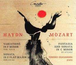 Tomoko Ogasawara: Haydn Mozart CD-Cover Tomoko Ogasawara: Haydn Mozart CD-Cover