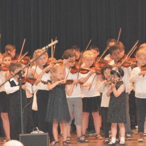 beim Konzert in der Weinstraße Center in Grünstadt