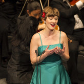 Sophia Körber im Finalkonzert Bundeswettbewerb Gesang Berlin 2014, Foto: Matthias Heyde