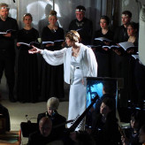 Sophia Körber als La Sagesse in "Armide" Göttingen 2015, Foto: Gerhard Brandt