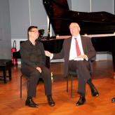 mit Christian Meyer und René Staar im Arnold Schönberg Center