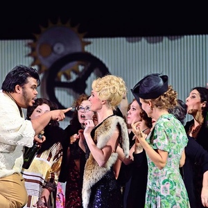 "Elisir d'amore" am Theater Freiburg- (C) Maurice Korbel