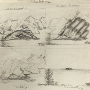 Memories (1977)   pencil  l  paper  l  21 x 21 cm