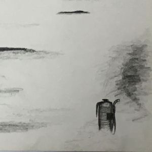 Extinguisher  (1978)   pencil  l  paper  l  23 x 30 cm