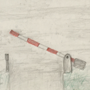 Limitless  (1974)   pencil and crayons  l  paper  l  21 x 27,5 cm