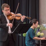 Sergei Bolotny violin Keiko Sakuma piano foto Cultureel Centrum Zuidhorn