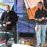 vor einem begeisterten und sympatischen Publikum in Brüggen am Niederrhein