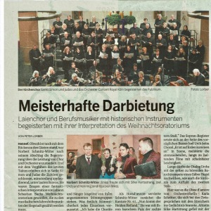 Weihnachtsoratorium Hennef
