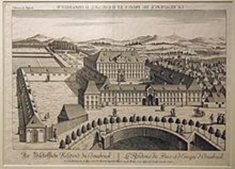 Das Osnabrücker Schloss nach 1777