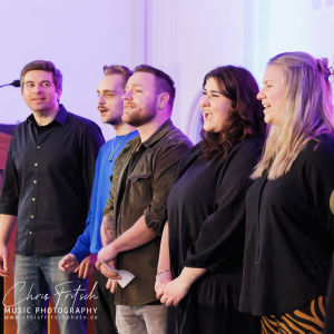 v.l. Tobias, Lukas, Danijel, Melissa, Tatjana, Lutz