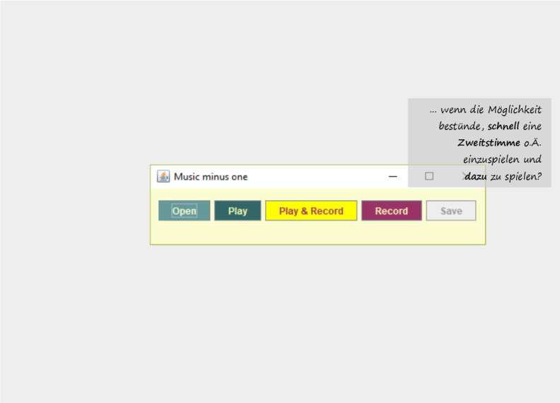 Tool "Music minus one"