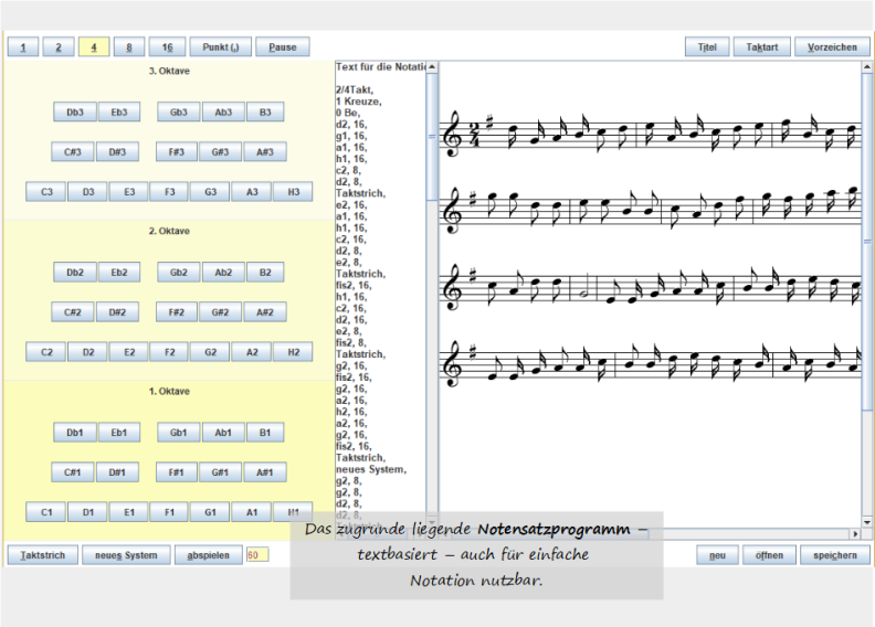 Tool "Notensatzprogramm"