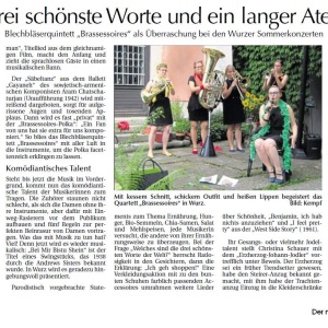 08.08.2017 Der neue Tag