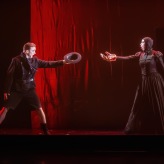 "Il canto s'attrista perché" am Stadttheater Klagenfurt (mit Iris van Wijnen, Foto: Kh. Fessl)
