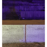 2025-03-28 (solange ich Menstruationsblut produziere, arbeite ich damit) Serie Nürnberg Steintribühne Zeppelinfeld- techn. Support Richard Stöhr