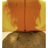 2024-04-11 (solange ich Menstruationsblut produziere, arbeite ich damit) Serie Terrasse - techn. Support Richard Stöhr