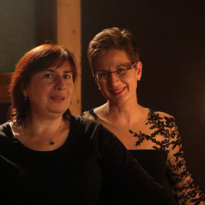 Pianistin Marina Kavtaradze und Sopranistin Hildegard Baum Foto: thof