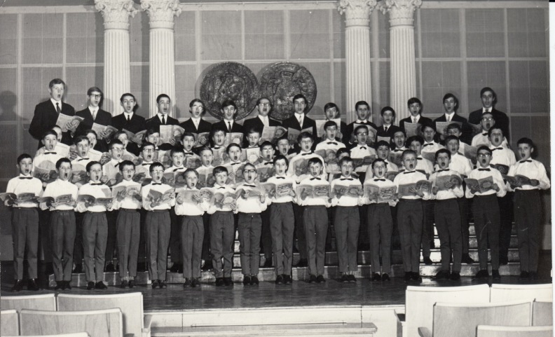 Stadtsingechor in der Aula der Martin-Luther-Universität 1970. Foto: M. Heinrichsdorf Stadtsingechor in der Aula der Martin-Luther-Universität 1970. Foto: M. Heinrichsdorf