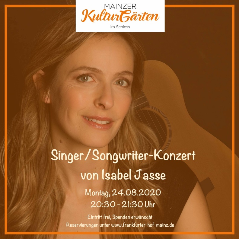Konzert Isabel Jasse_Kulturgärten Schloss Mainz