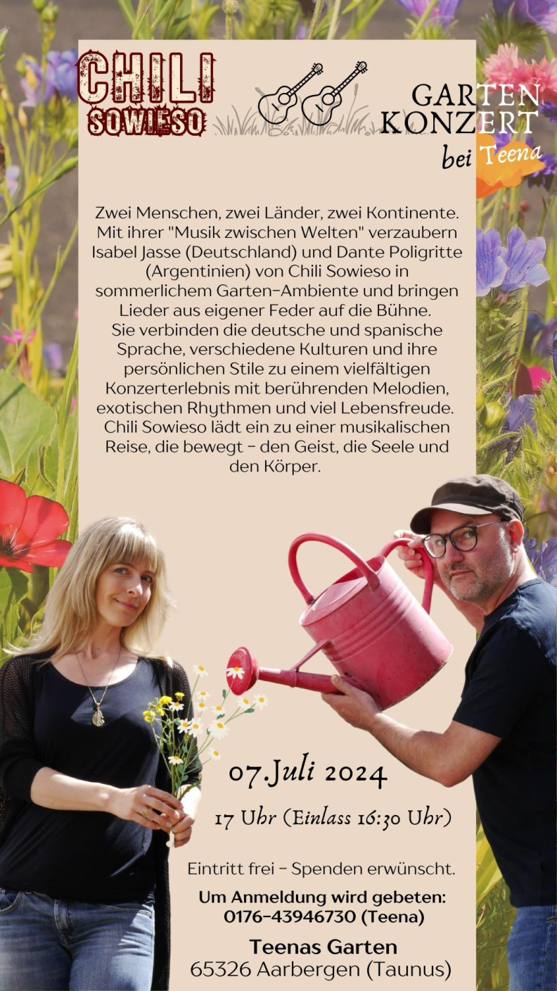 CHILI SOWIESO Konzert Aarbergen