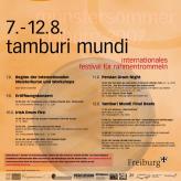 Poster_Tamburi Mundi 2007