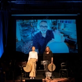 Maliese Glück, Christina Tröger und Glen Velez