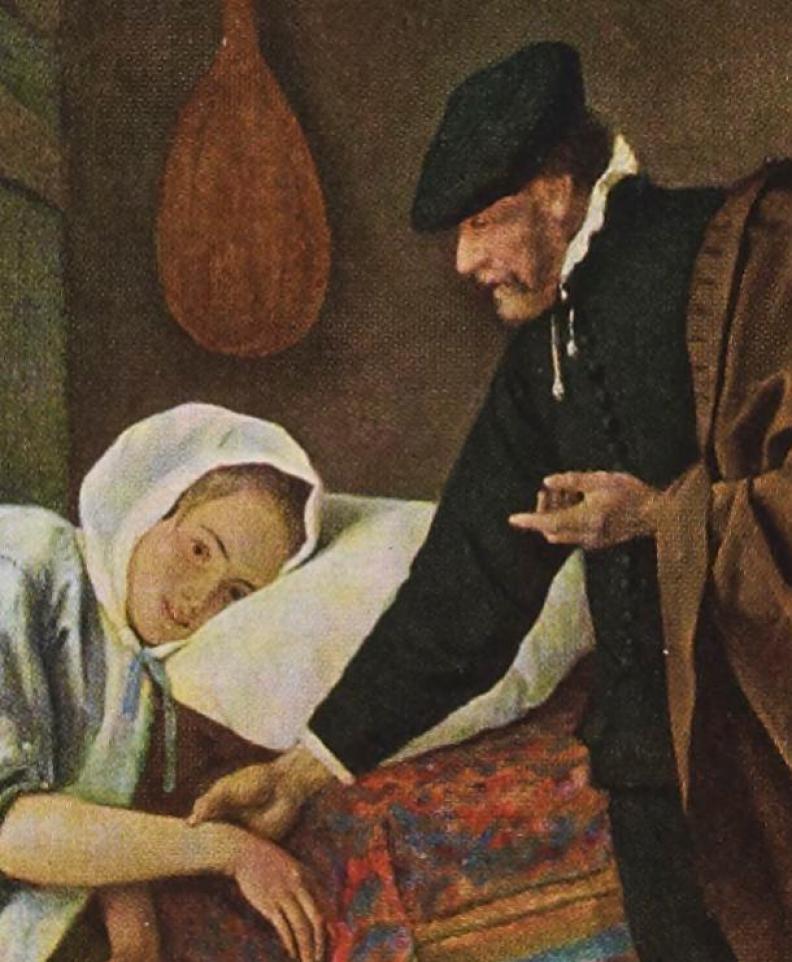 la malade, von Jan Steen