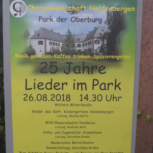 25 years Lieder im Park_2018