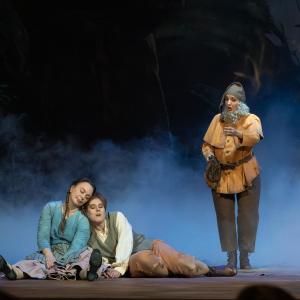 Gretel: Andrea Stadel, Hänsel: Frederike Schulten