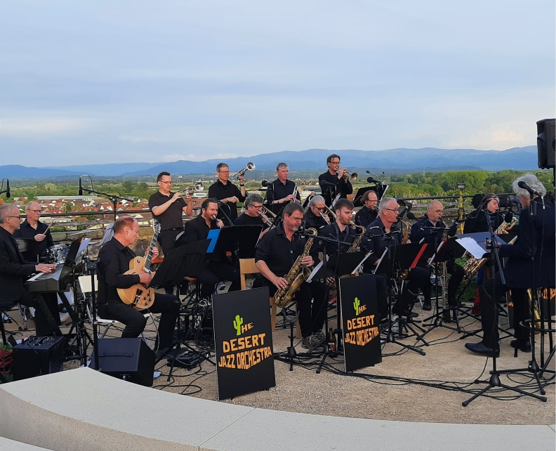 2023 | THE DESERT JAZZ ORCHESTRA | BREISACH | FRANZISKANER-KLOSTERGARTEN
