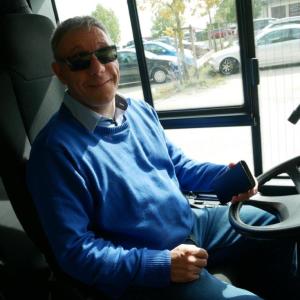 Unser Busfahrer Uwe Wagner