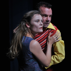 Nadja in Uraufführung von Anno Schreiers Mörder Kaspar Brandt ( Anke Krabbe, James Bobby) Inszenierung: Ph. J. Neumann