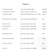 Programm "Le belle Immagini"